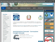 Tablet Screenshot of comune.poggiomarino.na.it